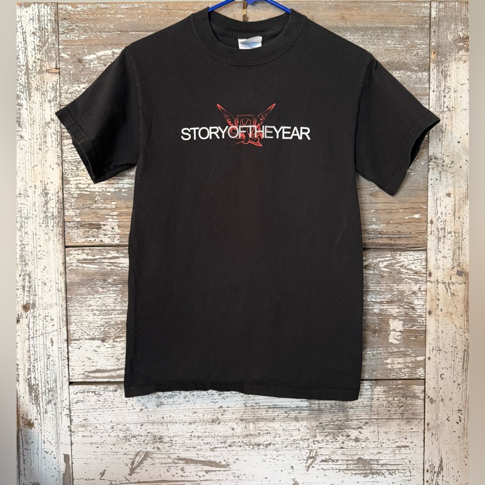 Vintage Story of the Year black band tee Size S